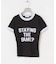 Teya　Flock Letter Ringer T-shirts