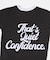 Teya　Flock Letter Ringer T-shirts