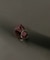 SMELLY so’　textured knot thin ring