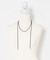 SMELLY so’　drop tip cord necklace