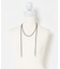 SMELLY so’　drop tip cord necklace