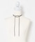 SMELLY so’　drop tip cord necklace