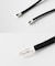 SMELLY so’　drop tip cord necklace