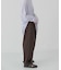 センタープレスWIDEストレートパンツ