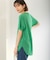 クルーネックシアーTシャツ