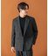 LIFE STYLE TAILOR　ツイードライクコンフォータブルダブルジャケット
