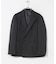 LIFE STYLE TAILOR　ツイードライクコンフォータブルダブルジャケット