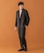 LIFE STYLE TAILOR　ツイードライクコンフォータブルダブルジャケット