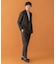 LIFE STYLE TAILOR　ツイードライクコンフォータブルダブルジャケット