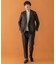LIFE STYLE TAILOR　ツイードライクコンフォータブルダブルジャケット