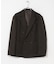 LIFE STYLE TAILOR　ツイードライクコンフォータブルダブルジャケット
