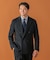 LIFE STYLE TAILOR　ツイードライクコンフォータブルダブルジャケット