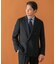 LIFE STYLE TAILOR　ツイードライクコンフォータブルダブルジャケット