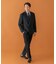 LIFE STYLE TAILOR　ツイードライクコンフォータブルダブルジャケット