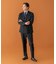LIFE STYLE TAILOR　ツイードライクコンフォータブルダブルジャケット