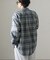 FORK&SPOON　ヘビーネルランダムチェックシャツ