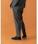 LIFE STYLE TAILOR　ツイードライクコンフォータブルパンツ