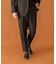 LIFE STYLE TAILOR　ツイードライクコンフォータブルパンツ