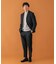 LIFE STYLE TAILOR　ツイードライクコンフォータブルパンツ