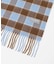 CHECK CASHMERE SCARF