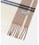 CHECK CASHMERE SCARF