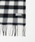 CHECK CASHMERE SCARF