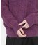 new basic　BLENDED FOG PULL KNIT