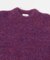 new basic　BLENDED FOG PULL KNIT