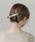 メタリックヘアクリップ