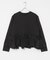 MARILYN MOON　SPIRAL RUFFLE CUTSEW TOP