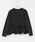 MARILYN MOON　SPIRAL RUFFLE CUTSEW TOP