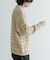 URBAN RESEARCH iD　ブークレメランジニット