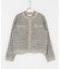 MARILYN MOON　BOUCLE TWEED KNIT JACKET