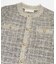 MARILYN MOON　BOUCLE TWEED KNIT JACKET