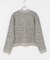 MARILYN MOON　BOUCLE TWEED KNIT JACKET