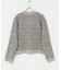 MARILYN MOON　BOUCLE TWEED KNIT JACKET