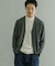 WASHABLEウール ニットカーディガン