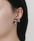 ベロアパールリボンピアス