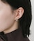 ステンレスニュアンスレイヤーフープピアス