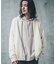 『別注』BAEXFATE×Sonny Label　ヘリンボンジップアップニットカーディガン