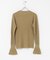 MARILYN MOON　LAME SPANGLE RIB KNIT TOP