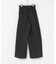 ELENDEEK　TUCK COCOON WIDE PANTS