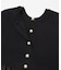 TORRAZZO DONNA　PEARL BUTTON PEPLUM KNIT TOP