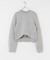 ELENDEEK　TUCK HEM CROPPED CS