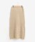 透かしロングニットスカート