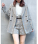 クラシックベルト付きショートパンツ