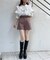 クラシックベルト付きショートパンツ