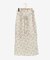 サテンフラワーIラインスカート