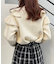 ガーリーフリルカーディガン