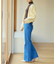 美脚フレアデニムパンツ